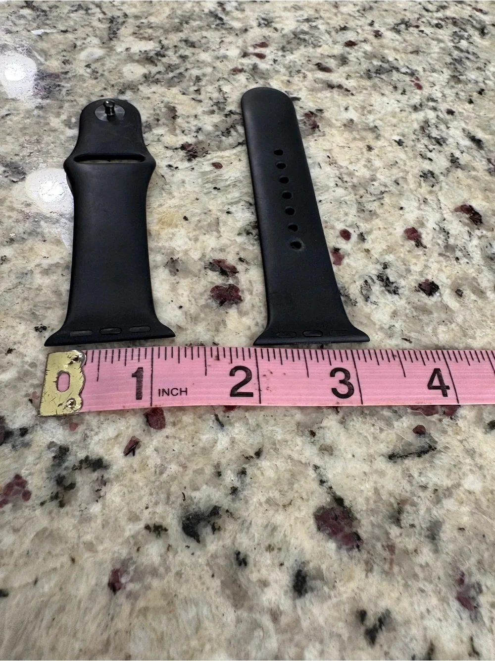 Apple Watch black sport band Small/Medium 38mm GUC Small scratch